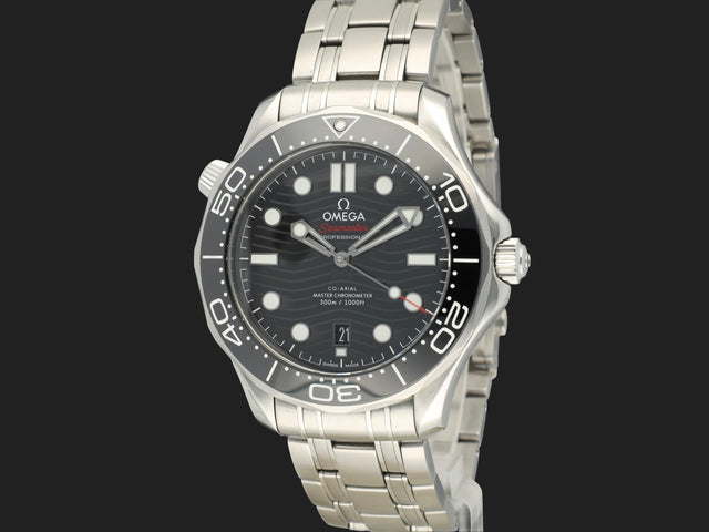 Omega Seamaster Diver 300M Co-Axial Master Chronometer Black Dial 210.30.42.20.01.001