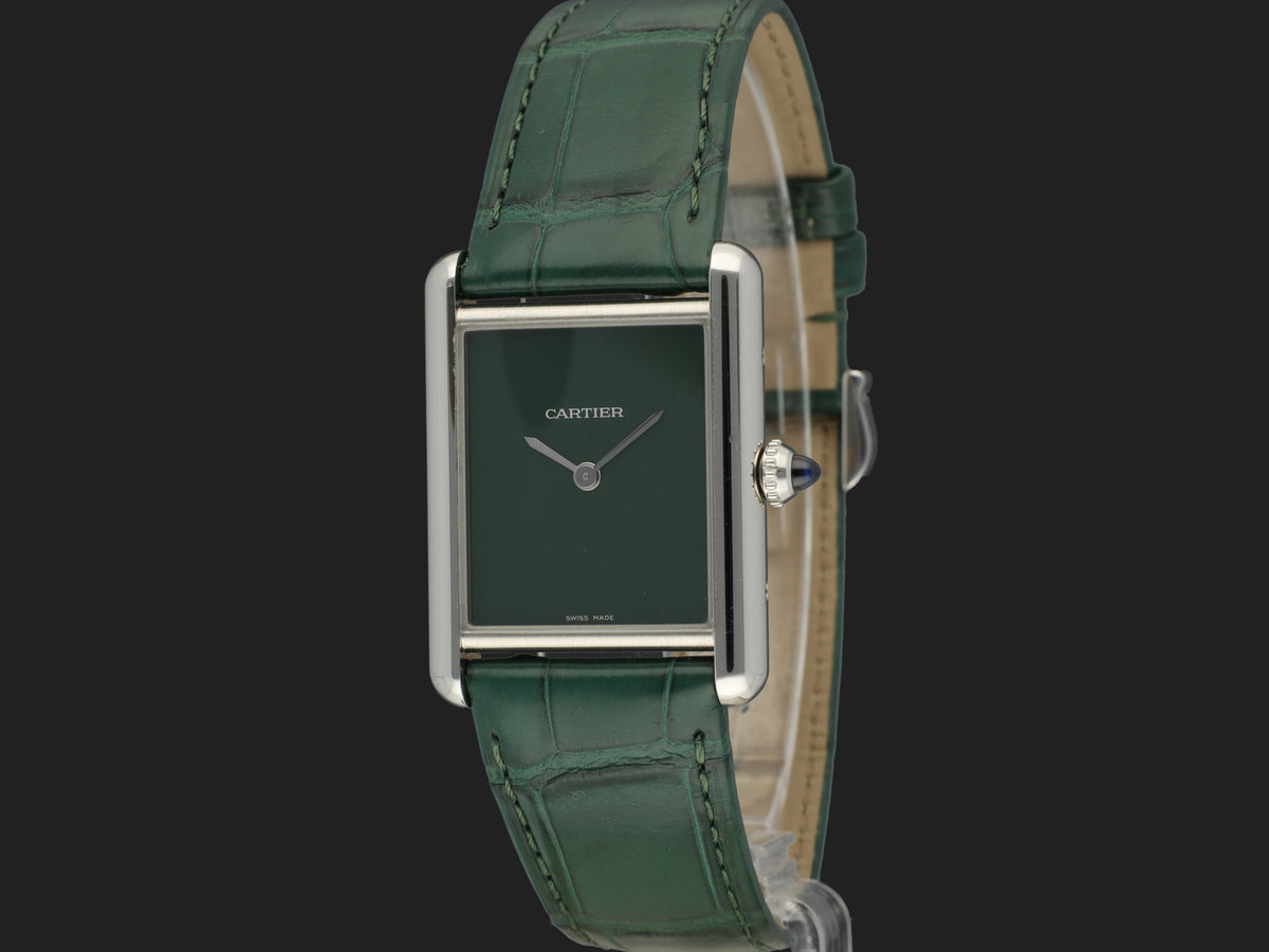 Cartier Tank Must Large Green WSTA0056 (1)