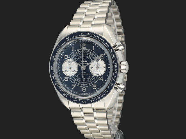 Omega Speedmaster Chronoscope Co-Axial Master Chronometer Chronograph 43mm NEW