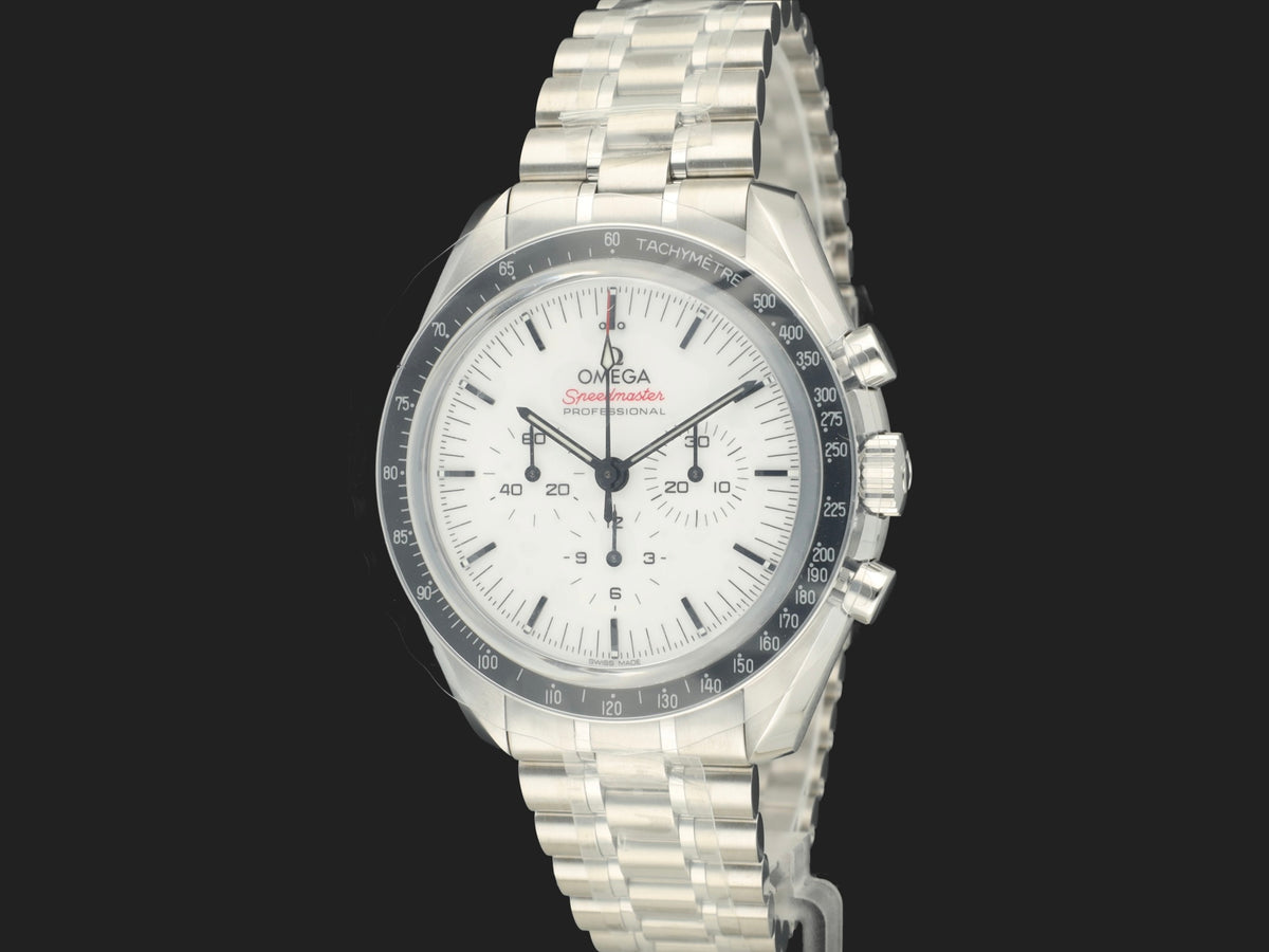 Omega Speedmaster Professional Moonwatch White Dial 310.30.42.50.04.001 NEW 31030425004001 (1)