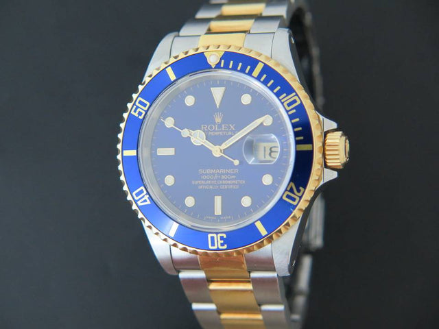 Rolex Submariner Date Gold/Steel Blue Dial