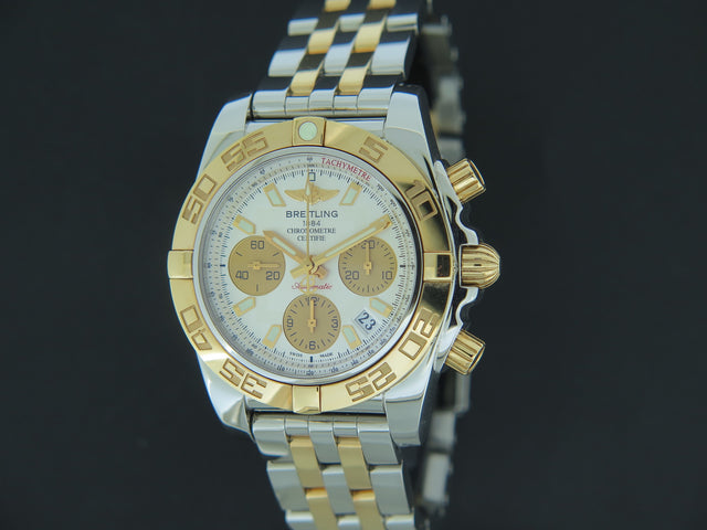 Breitling Chronomat 41 Rose Gold/Steel Silver Dial