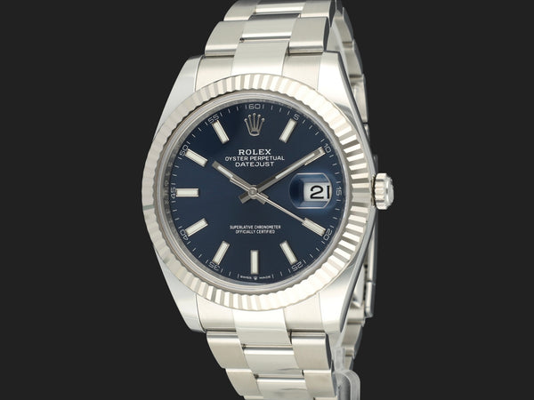Rolex Datejust 41 Blue Dial