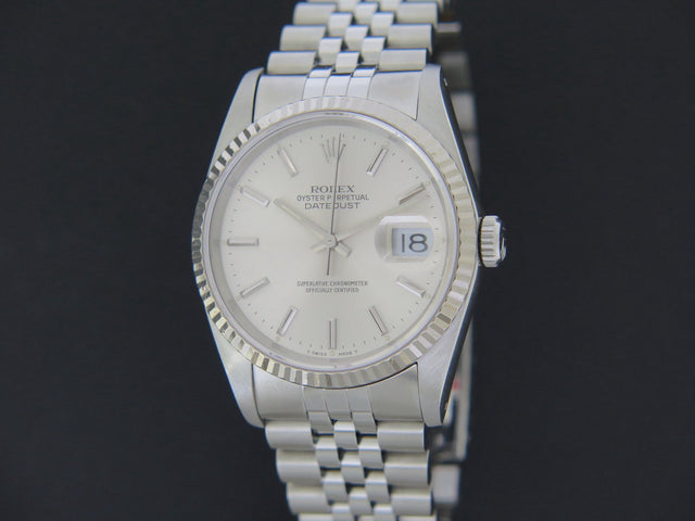 Rolex Datejust Silver Dial