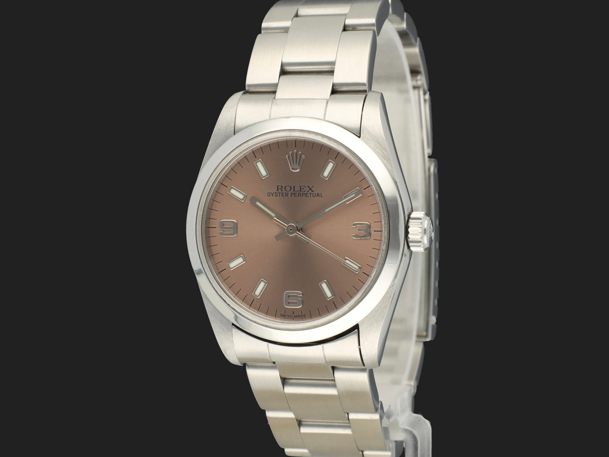 Rolex Oyster Perpetual 31 Pink Dial 77080 (1)