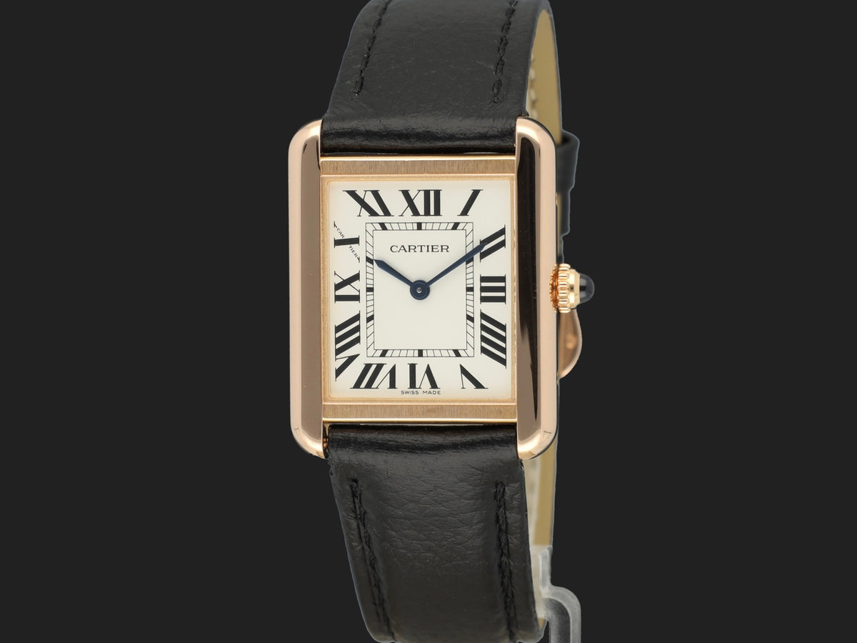 Cartier Tank Solo Small Rose Gold W5200024 / 3168 (1)