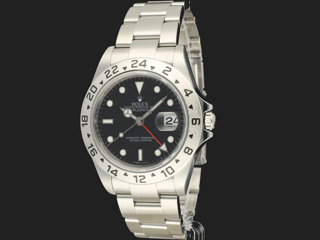 Rolex Explorer II Black Dial Rehaut Cal. 3186 V-serial