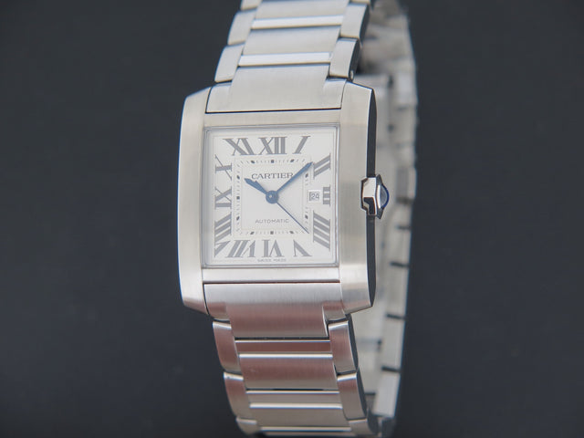 Cartier Tank Française GM Automatic Steel / 4469 NEW MODEL