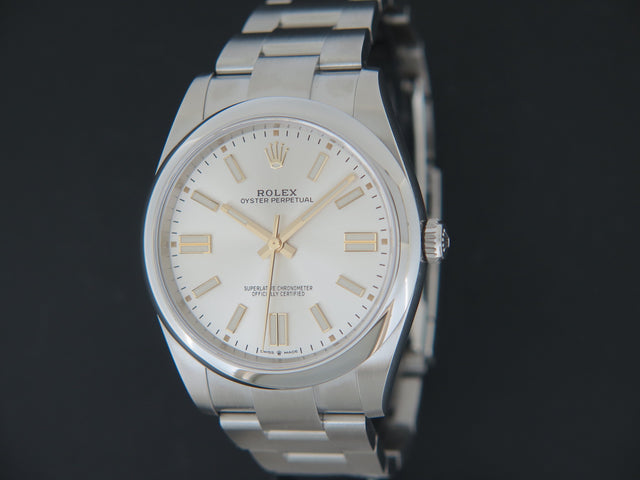 Rolex Oyster Perpetual 41 Silver Dial
