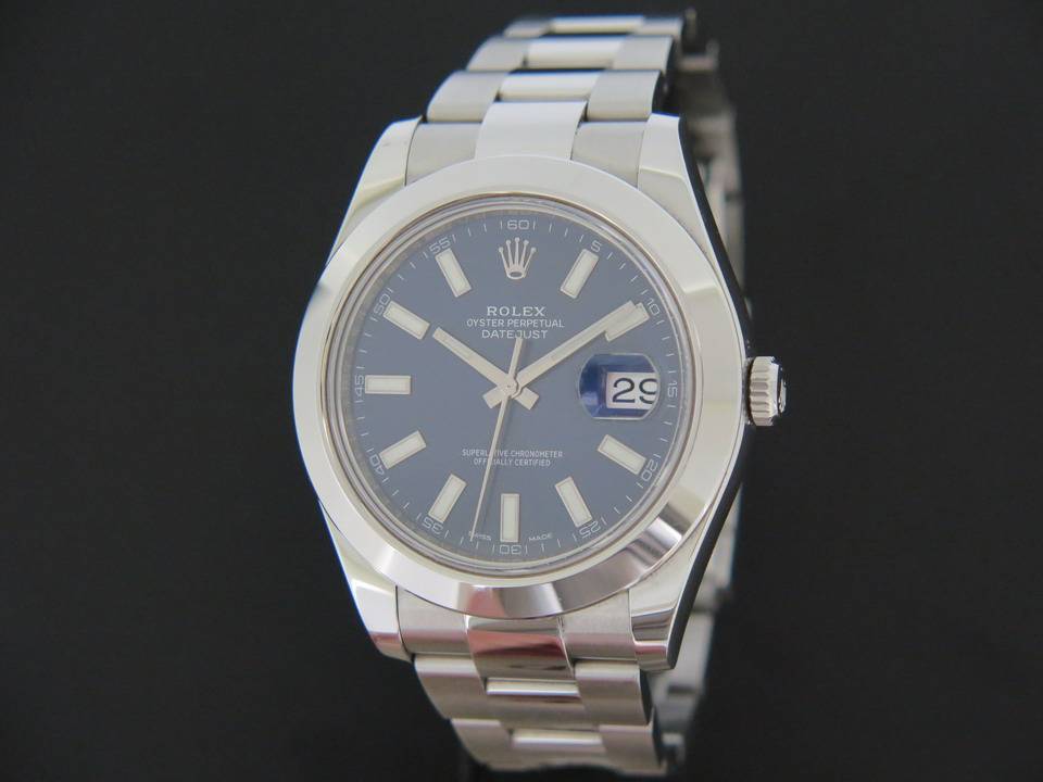 Rolex Oyster Perpetual Datejust II Blue  (1)