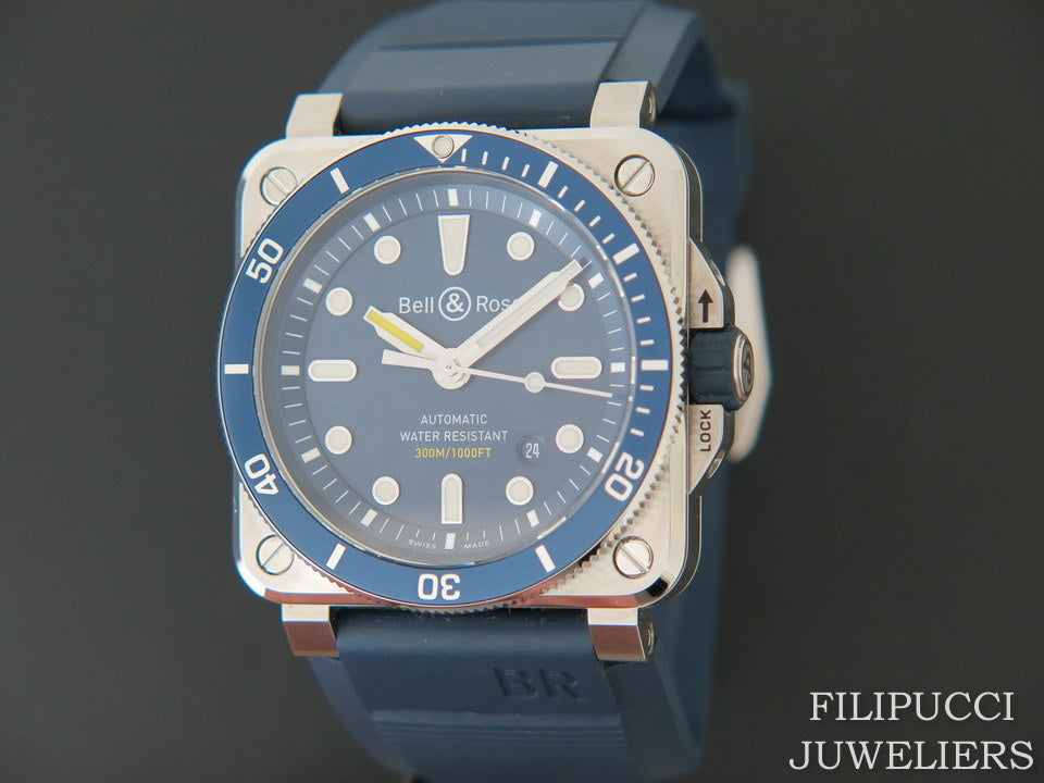 Bell & Ross BR03-92 Diver Blue (1)