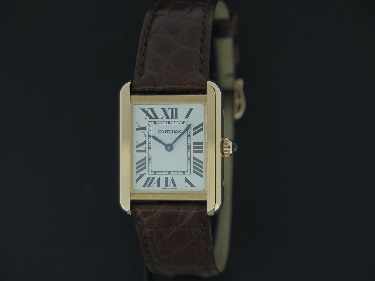 Cartier Tank Solo Small Rose Gold W5200024 / 3168 (1)