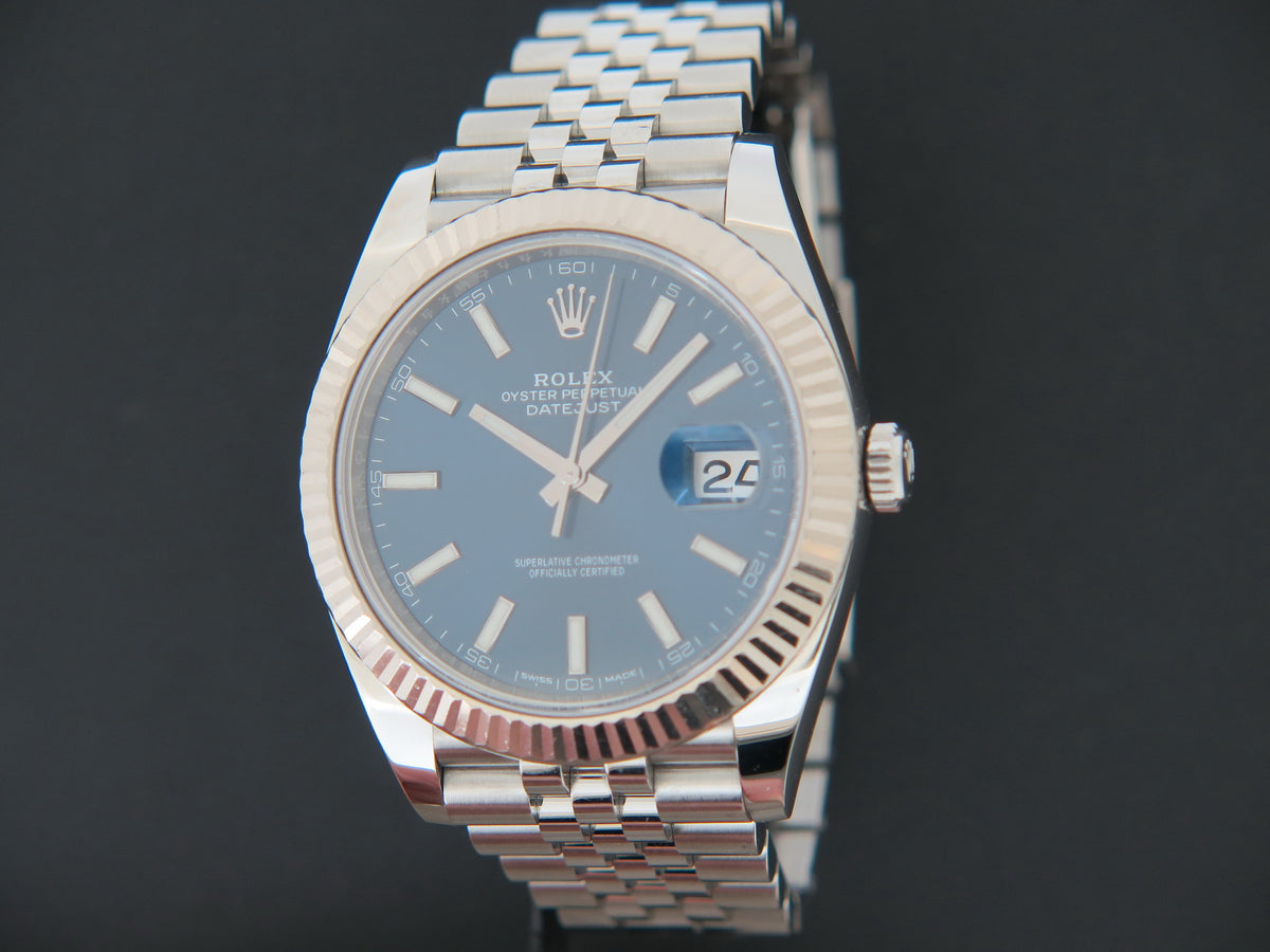 Rolex Datejust 41 Blue Dial 126334 (1)