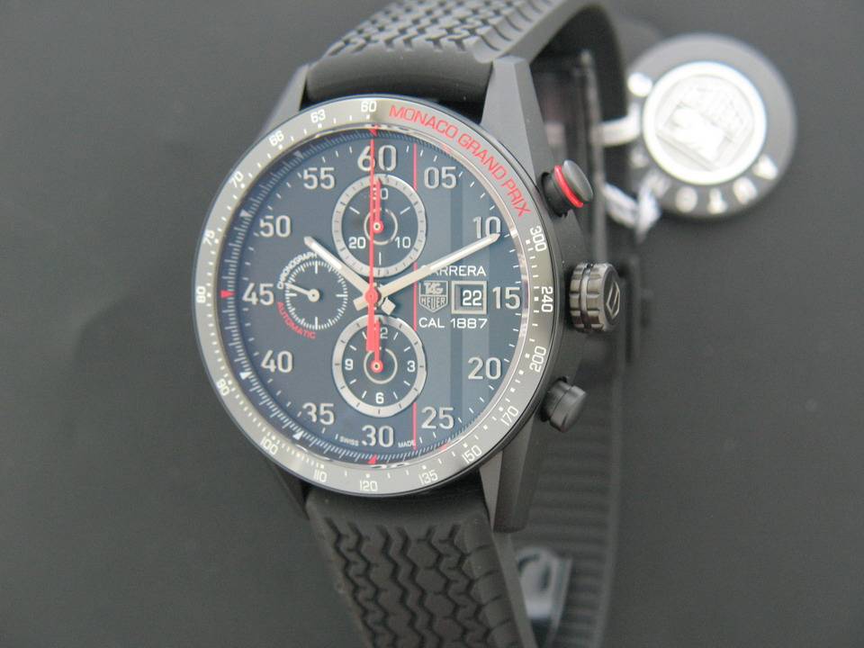 Tag Heuer Carrera 1887 Monaco Grand Prix Chronograph Titanium Automatic (1)
