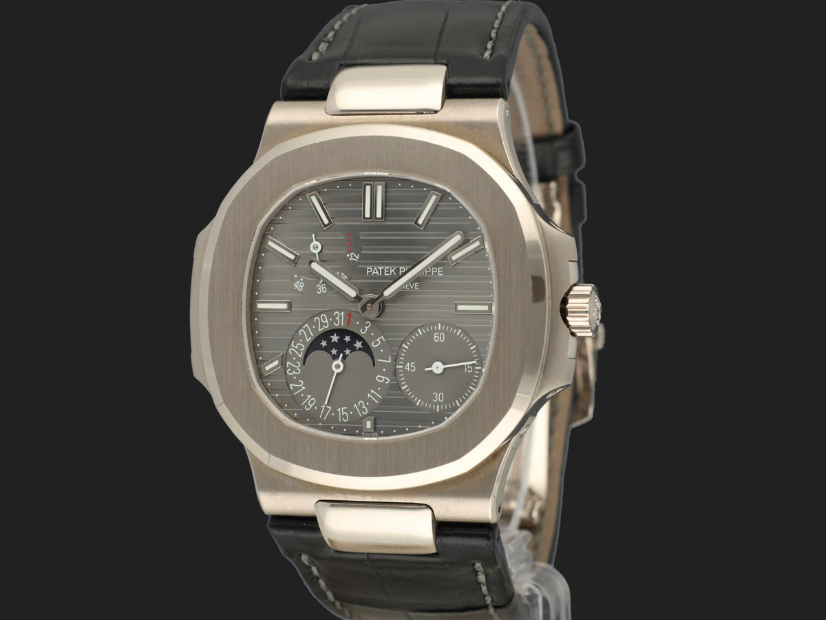 Patek Philippe Nautilus Moonphase White Gold 5712G-001 (1)