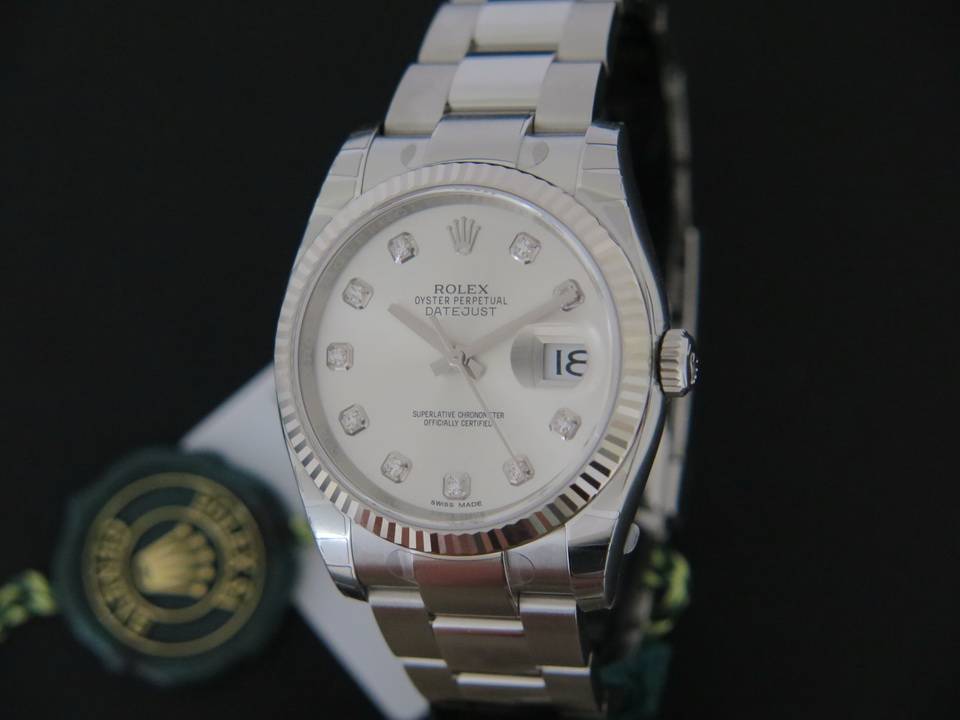 Rolex Datejust Diamonds NEW 116234 (1)