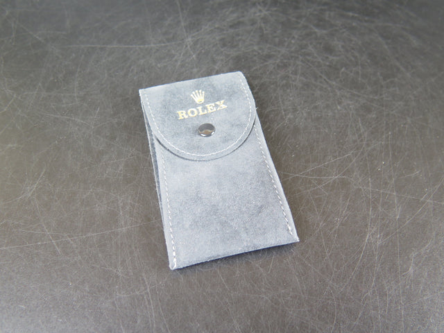 Rolex Grey Travel Pouch