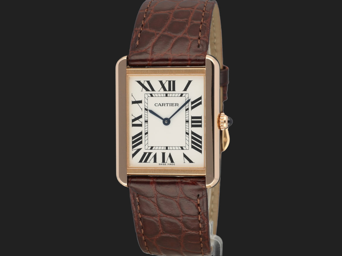 Cartier Tank Solo Large Rose Gold W5200025 / 3167 (1)