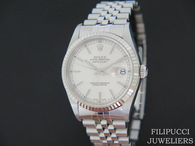 Rolex Datejust Silver Dial