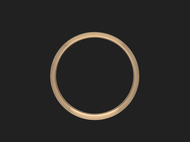 Rolex Everose Gold Smooth Bezel for Day-Date 118205