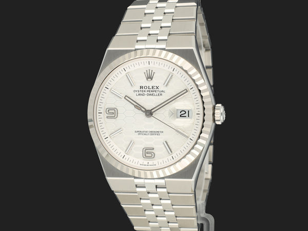 Rolex Land Dweller Silver Dial NEW