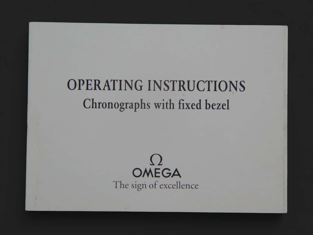 Omega Operating Instructions Booklet (1)