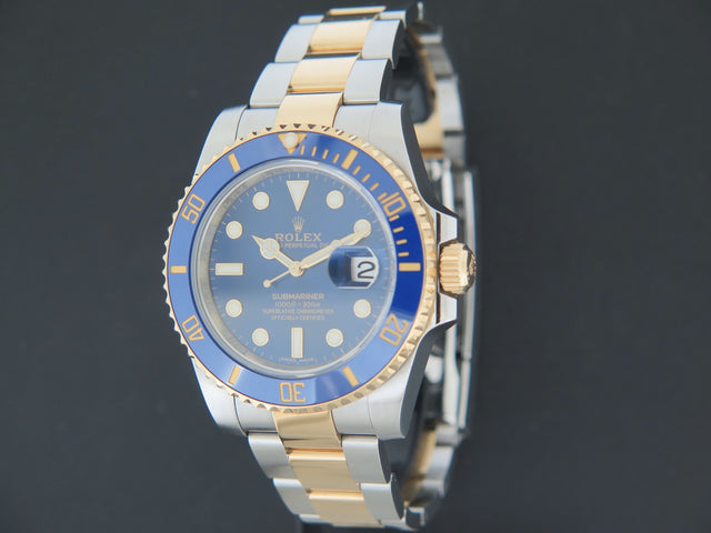 Rolex Submariner Date Gold/Steel Blue Dial