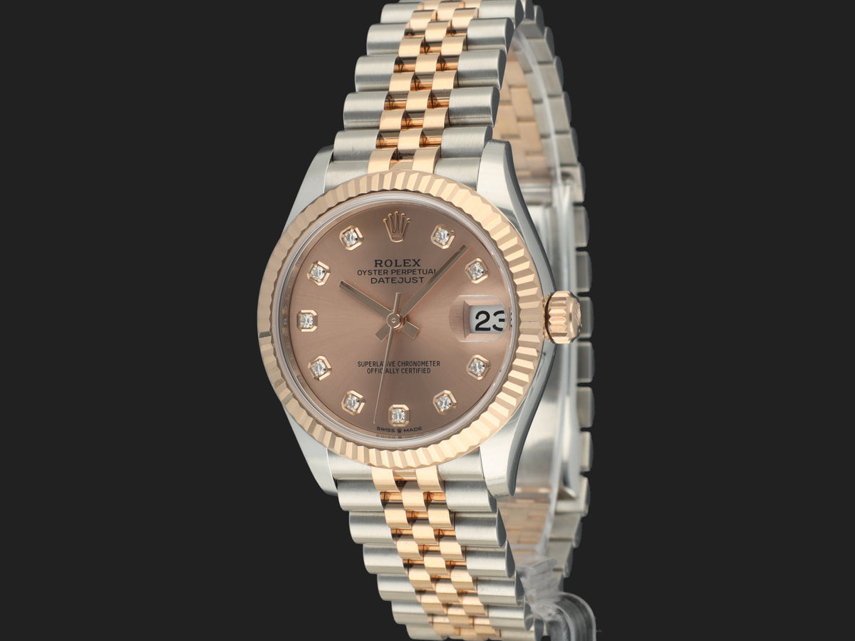 Rolex Datejust 31 Everose/Steel Pink Diamond Dial 278271 (1)