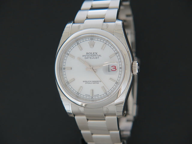 Rolex Datejust White Dial NEW FULL STICKERS