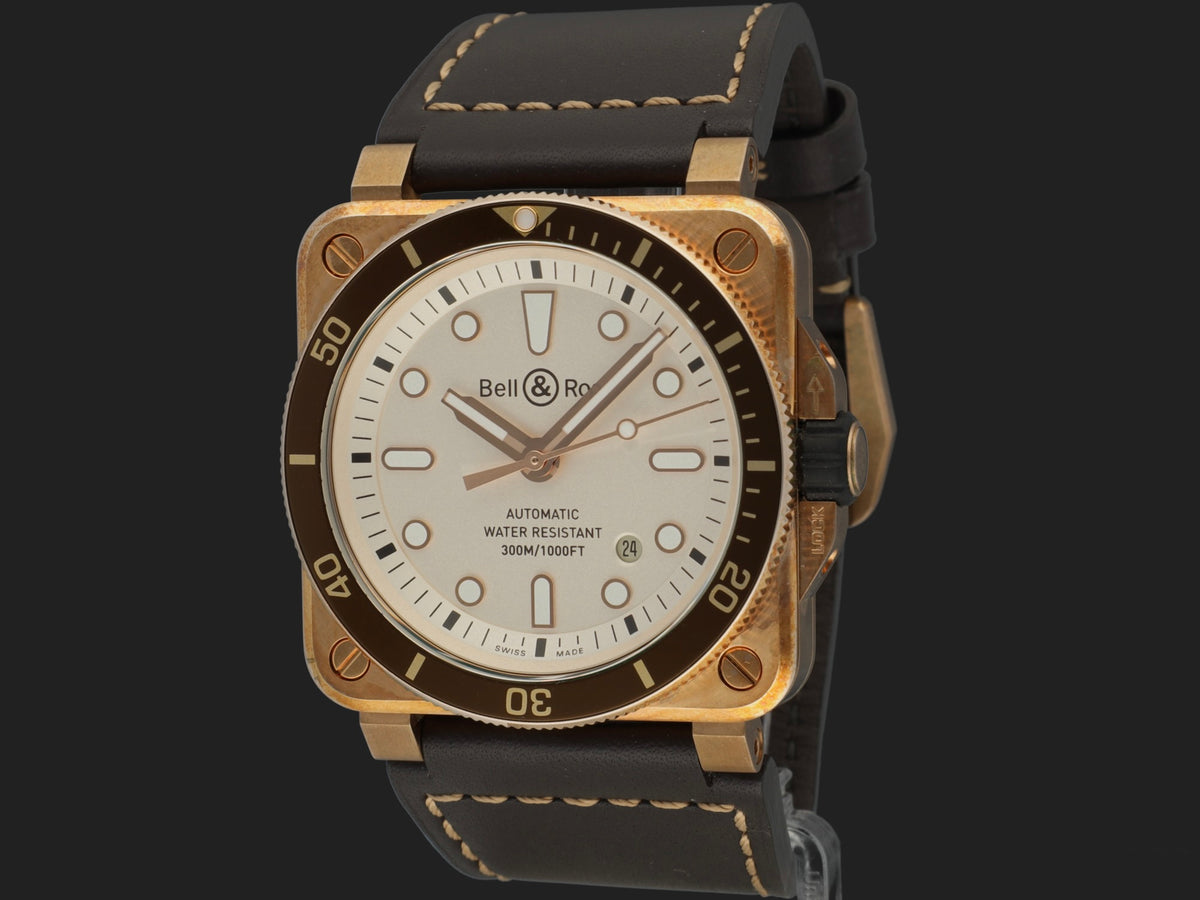 Bell & Ross BR 03-92 Diver White Bronze BR0392-D-WH-BR/SCA (1)