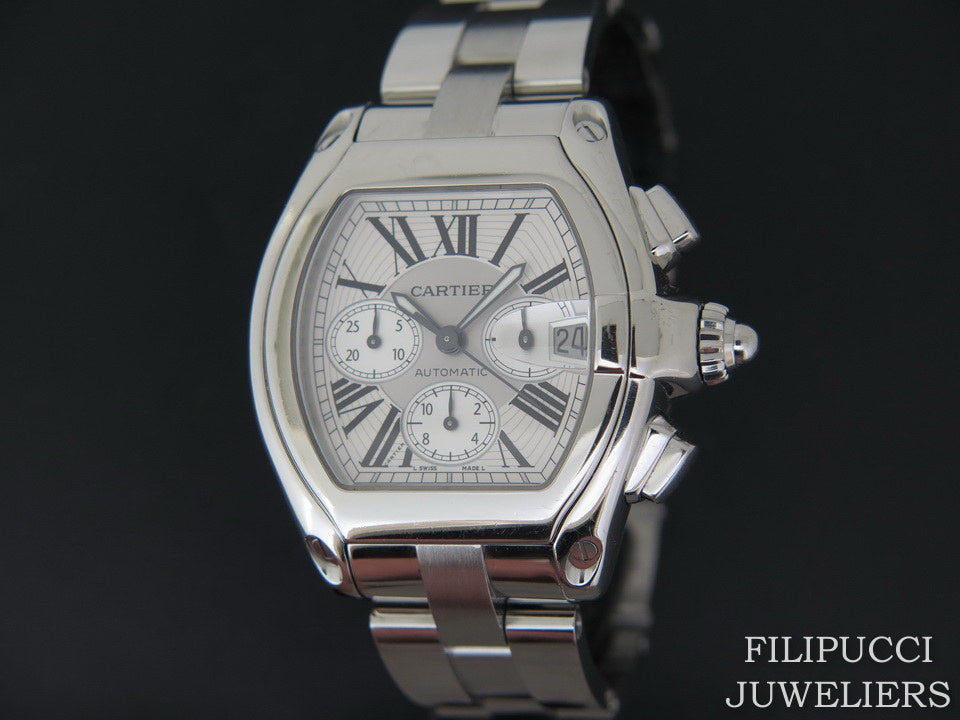 Cartier Roadster XL Automatic Chronograph 28/3570 (1)