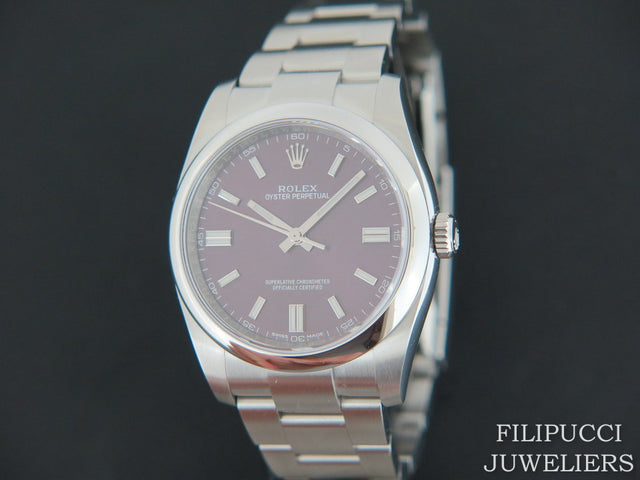 Rolex Oyster Perpetual Red Grape