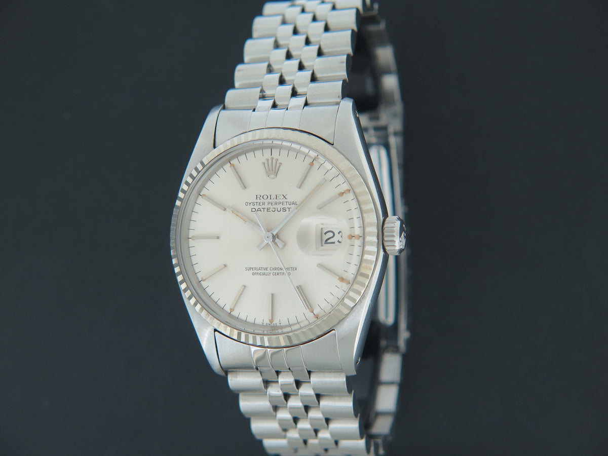 Rolex Datejust 36 Silver Dial 16014 (1)