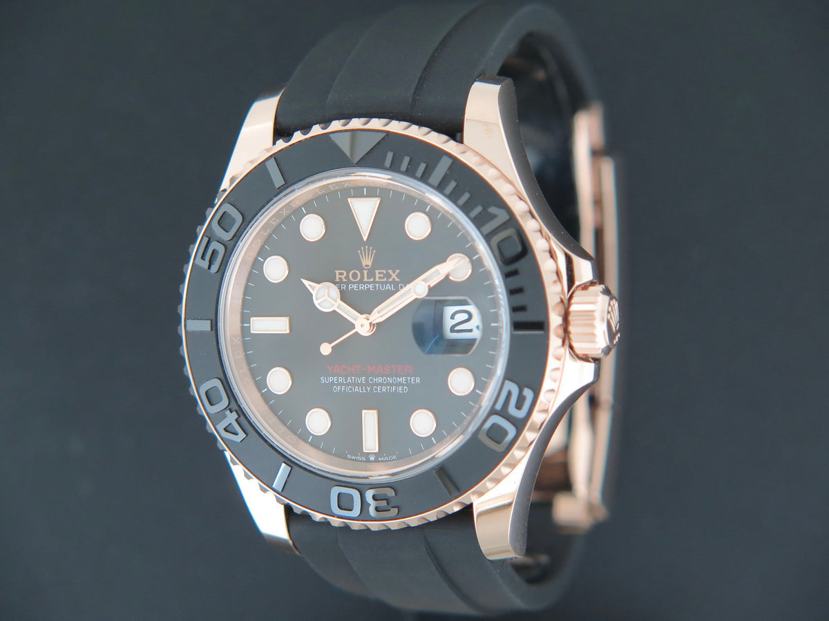 Rolex Yacht-Master Everose Oysterflex 126655 (1)
