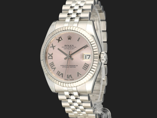 Rolex Datejust 31 Pink Roman Dial 178274