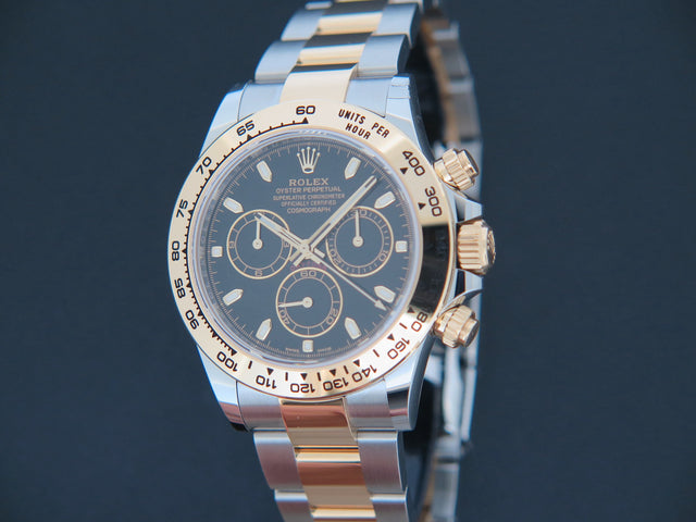 Rolex Daytona Gold/Steel Black Dial 99% NEW