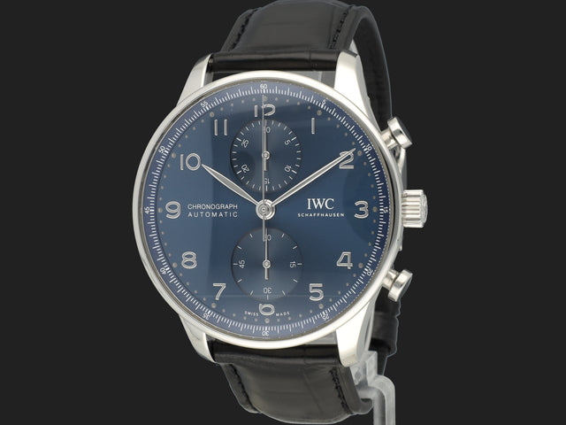 IWC Portugieser Chronograph Blue Dial IW371606