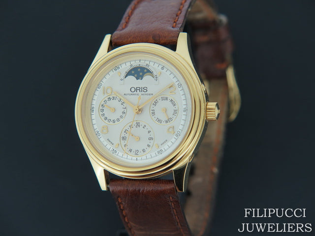 Oris Complication Moonphase Silver Dial