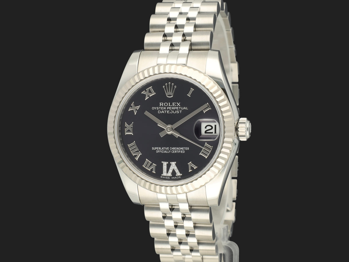 Rolex Datejust 31 Purple Roman Dial 178274  178274 (1)