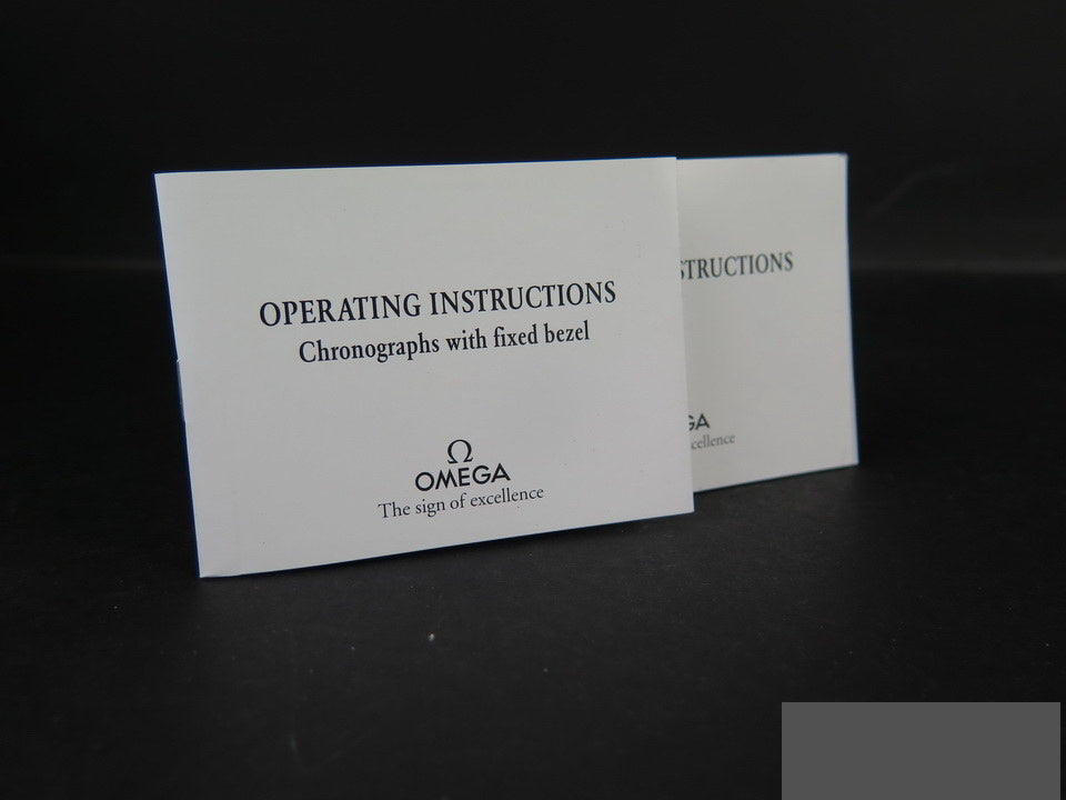 Omega Operating Instructions 1861/1863 Movement (1)