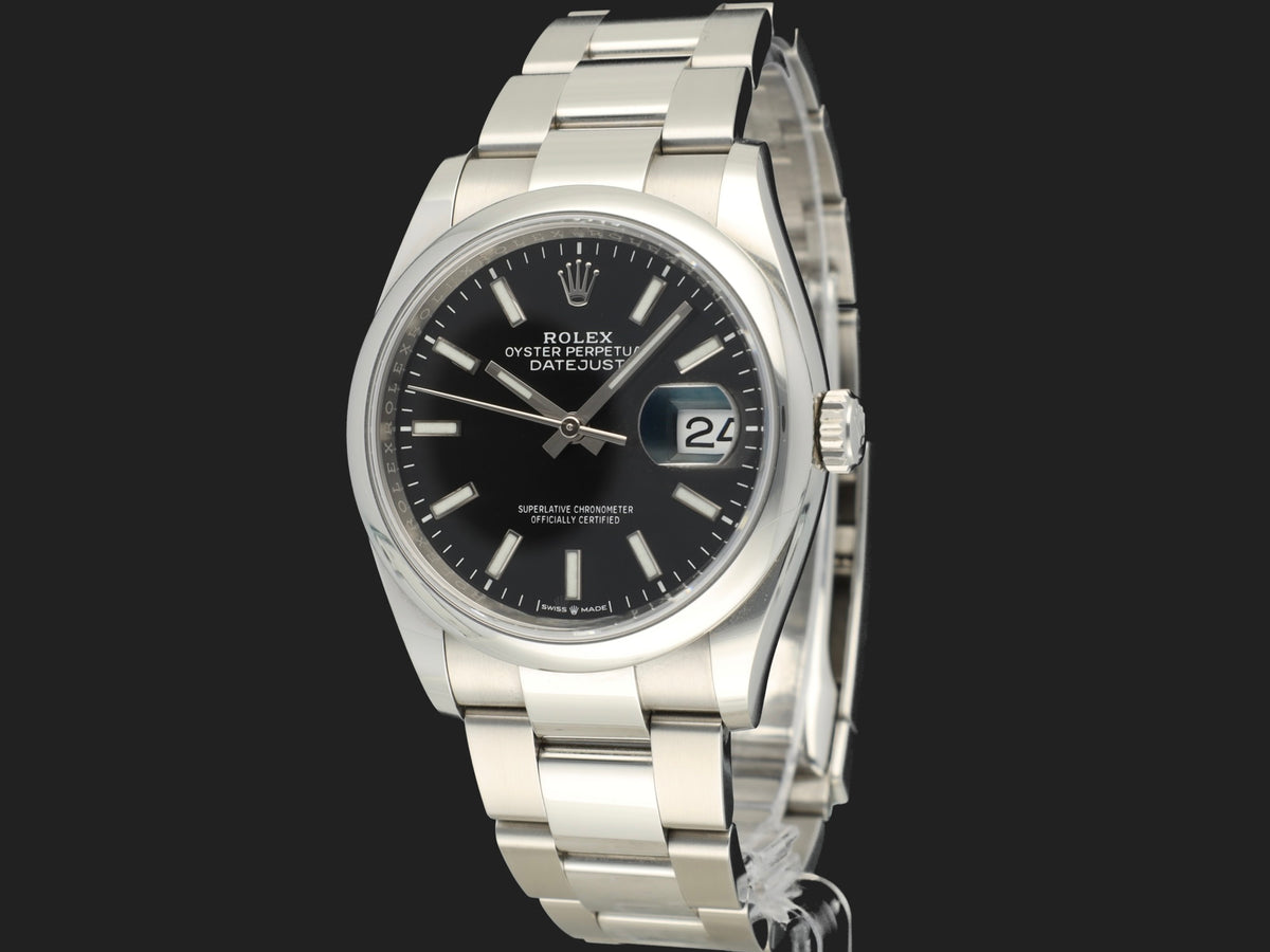 Rolex Datejust Black Dial 126200 (1)