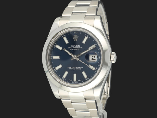 Rolex Datejust II Blue Dial 116300