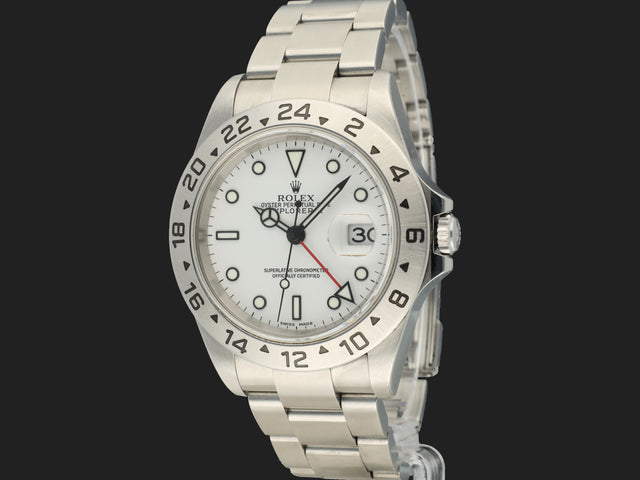 Rolex Explorer II White Dial F-Serial