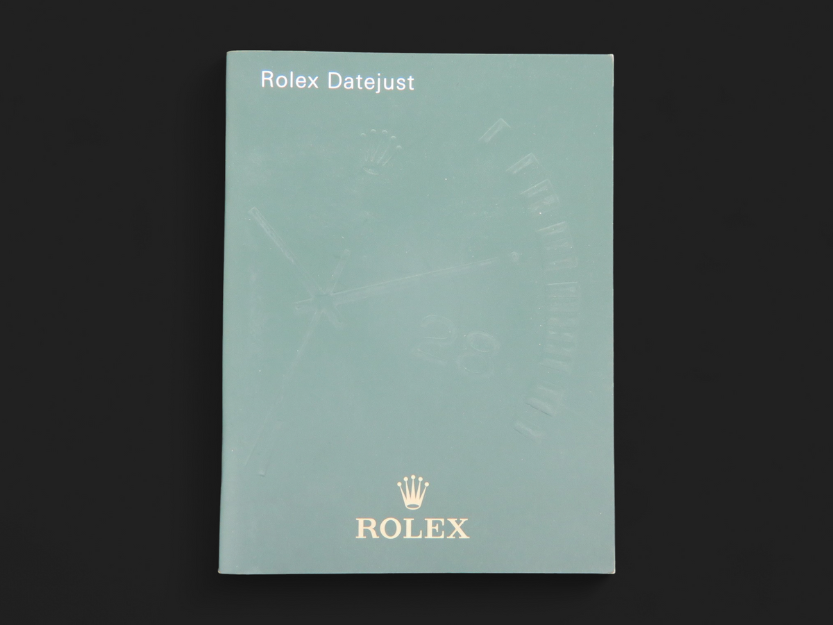 Rolex Datejust Booklet (1)