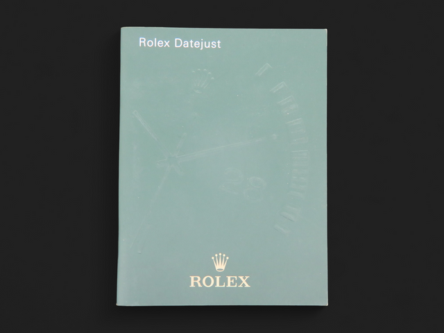 Rolex Datejust Booklet