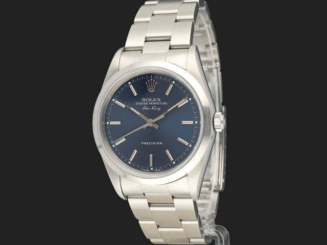 Rolex Air-King 34 Blue Dial