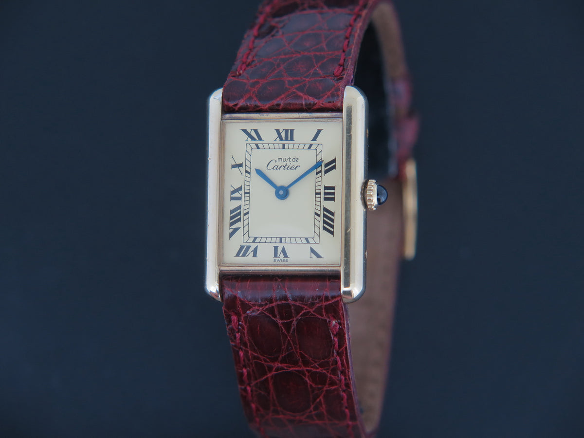 Cartier Tank Must de Cartier Vermeil LM 189168 (1)