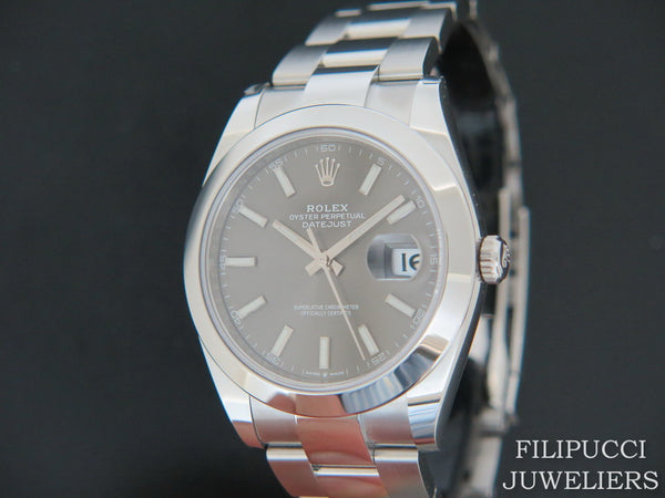 Rolex Datejust 41 Dark Rhodium