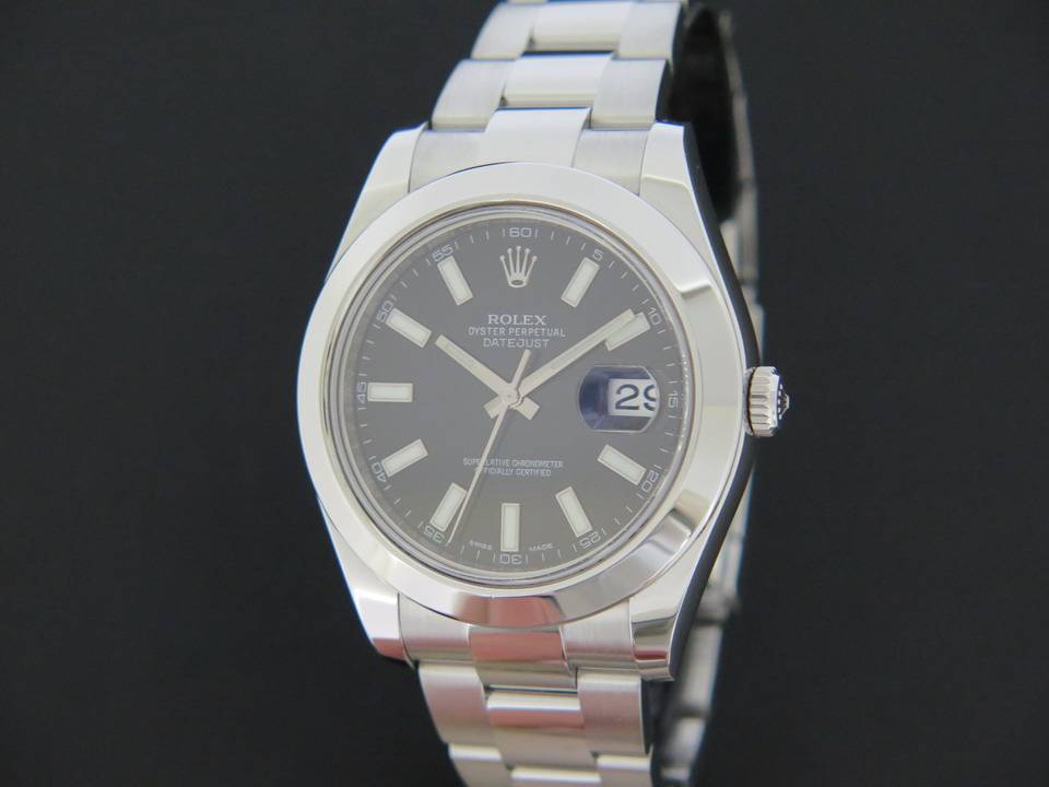 Rolex Oyster Perpetual Datejust II Black (1)
