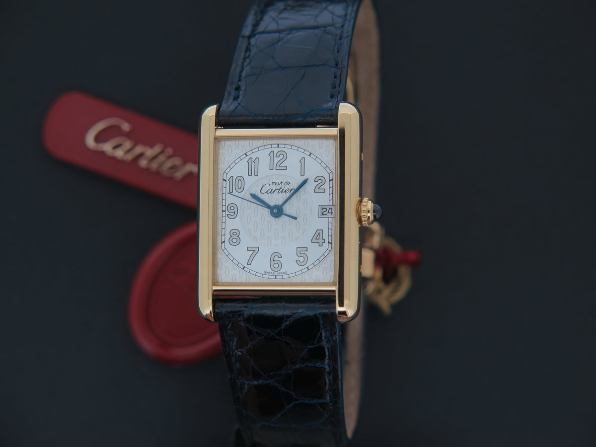 Cartier Tank Must de Cartier Vermeil GM W1013954 NOS (1)